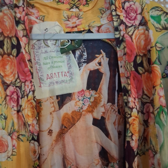 Aratta Multicolor Artistic Print Blouse - Picture 2 of 5